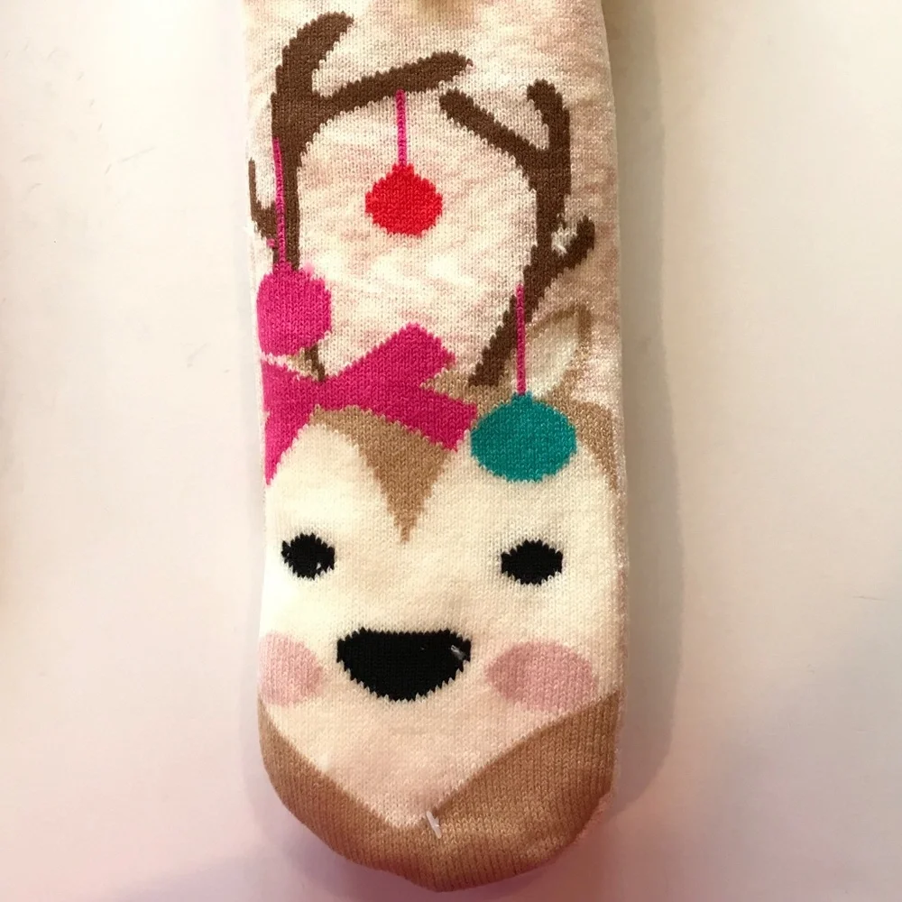 Slipper Socks Slippers Fuzzy Faux Fur KOOKIE KRITTERS Socks